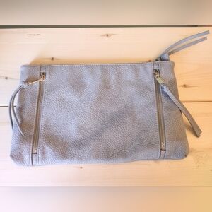 Elegant Large Gray Women's Clutch